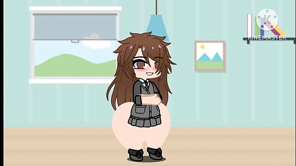 Joven culona hablando (Gacha club)